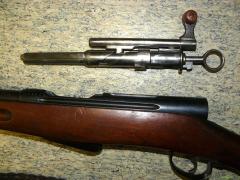 KK Ordonnanz Langewehr 1889 mit Schaft 1896/11