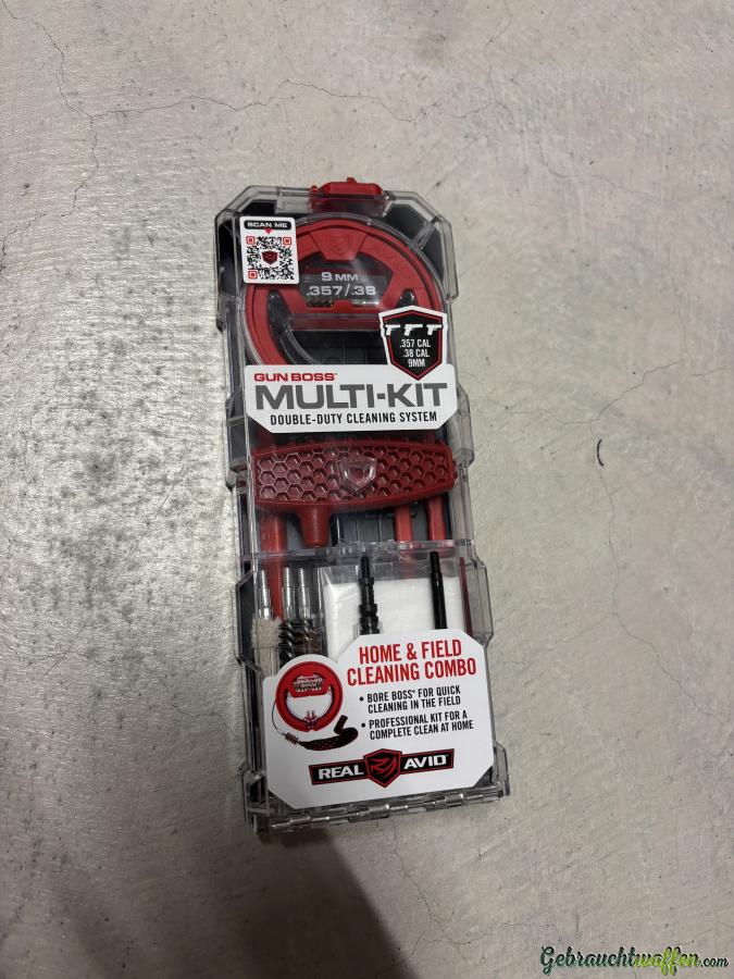 Reinigungsset GUN BOSS MULTI-KIT - .357CAL/.38CAL/9MM Reinigungsset GUN BOSS MULTI-KIT - .357CAL/.38CAL/9MM
