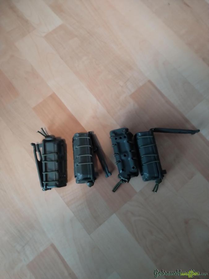 4x Pistolen Magazinholster OD Green 4x Pistolen Magazinholster OD Green