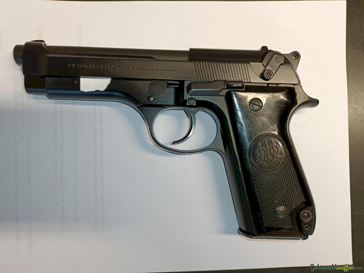 Beretta 92S 9x19mm Parabellum/Luger/NATO Beretta 92S 9x19mm Parabellum/Luger/NATO