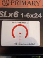 Primary Arms SLx6 1-6x24 FFP 7.62x39