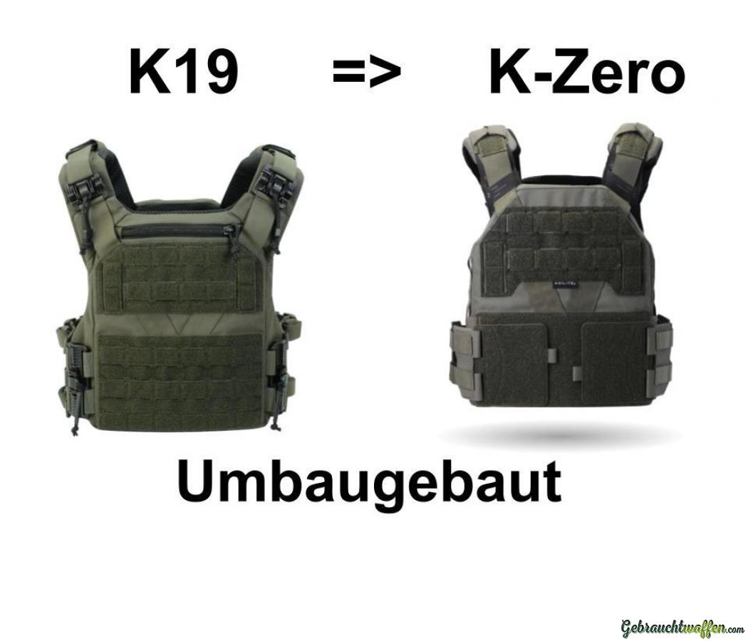 Agilite K19 Plate Carrier teils auf K-Zero umgebaut Agilite K19 Plate Carrier teils auf K-Zero umgebaut