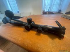 Schmidt & Bender PM II LP 5-25x56 FFP P4L Fine CM CCW DT/ST Rifle Scope