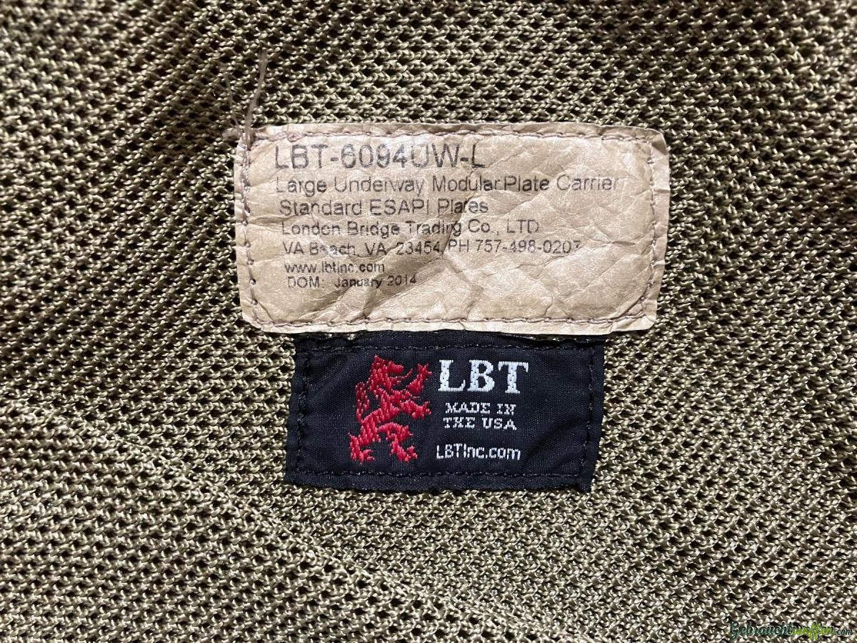 Für Sammler Original LBT Plattenträger 6094UW Für Sammler Original LBT Plattenträger 6094UW