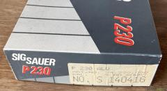 SIG-Sauer P230 .380 ACP /9x17mm Browning Short
