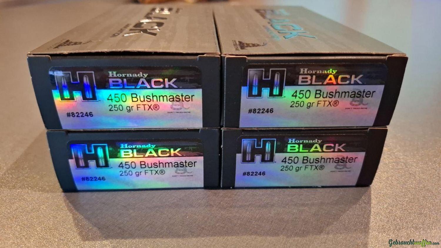 Cartouches Hornady cal.45-70 et cal.450 Bushmaster Cartouches Hornady cal.45-70 et cal.450 Bushmaster