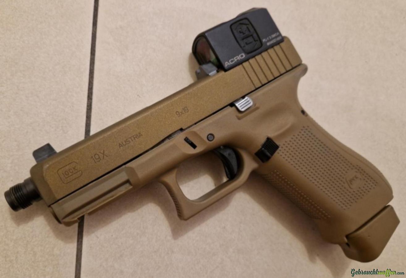 Glock G19X 9x19mm Parabellum/Luger/NATO Glock G19X 9x19mm Parabellum/Luger/NATO