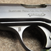pistole WALTHER mod. 4 cal. 7.65mm