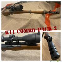 K11 Combo2 - ZF-Rail & Mündungsbremse NEU! No K31!