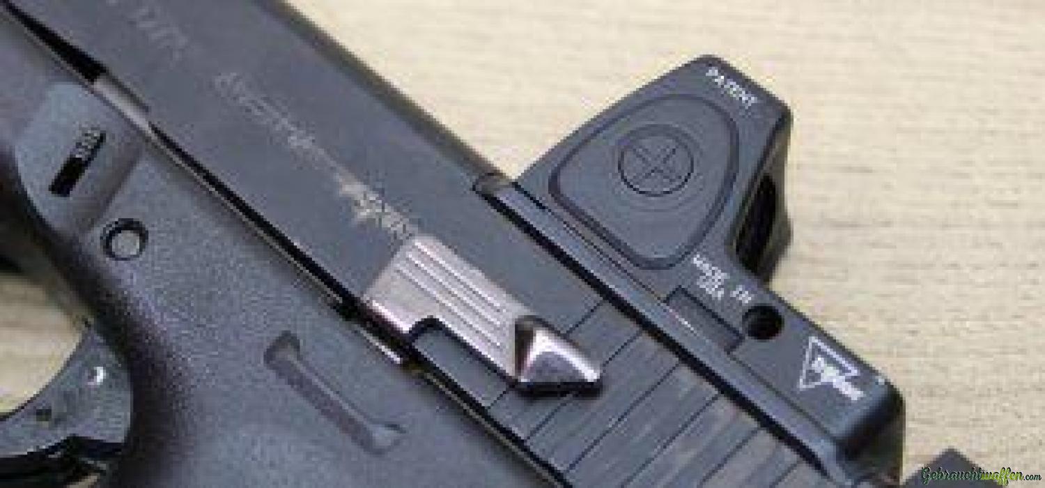 Kagwerks extended & raised slide release für Glock Pistolen Kagwerks extended & raised slide release für Glock Pistolen