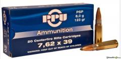 7,62x39 Munition FMJ von Sellier & Bellot, Bishkek & priv partizan