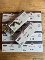 Fiocchi .45 ACP BLACK MAMBA 185grs FMJTC BM