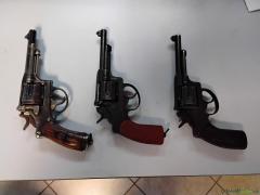 3 x Ordonnanzrevolver