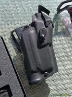 SIG P320 RX mit Safariland holster und Wilson Combat Griffstuck