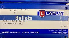 Lapua .30 Cal. 123gr. FMJ