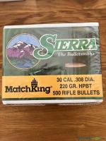 Sierra Match King (2240) .308 220grs HPBT; 500 Stk
