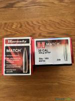Hornady Geschosse .30, Match BTHP 208gr