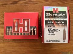 GESCHOSS HORNADY 338 CAL .338 300 GR A-TIP MATCH (1-10″)