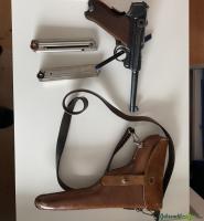 Ordonnanzpistole 00/06 Parabellum mit Holster Top Zustand 7.65