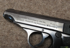 pistole WALTHER mod. PP cal. 9mm Corto