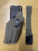 Holster Glock 19 mit Lampe und Optik