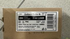 Sellier & Bellot FMJ 9mm Para 124grs