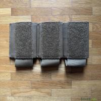 Ferro Concepts Turnover Magazine Pouch - Triple 5.56 coyote brown