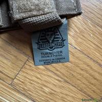 Ferro Concepts Turnover Double Pistol coyote brown