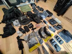 Airsoft Diverse Sachen wie Weste, Pouches,Granaten, Visiere etc.