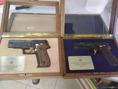 Jubiläumswaffen SIG P220 und P226