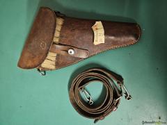 Holster zu Ord Revolver 1882/1929 mit Tragriemen