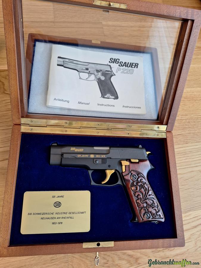 SIG-Sauer P75 / P220 Jubiläumsmodel ungeschossen SIG-Sauer P75 / P220 Jubiläumsmodel ungeschossen