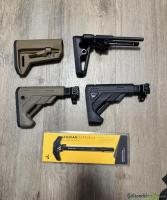 MCX Schäfte und Radian Charginghandle
