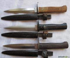 3 Grabendolche Ernst Busch Solingen aus Wk1