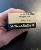 Sellier & Bellot .32 S&W long Wad Cutter 245 Schuss!