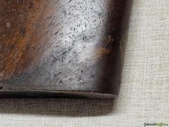 Schrotflinte antik, verziert, doppelläufig, Schweizerproduktion