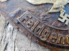 Original Gorget Feldgendarmerie Luftwaffe aus Wk2