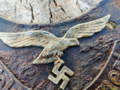 Original Gorget Feldgendarmerie Luftwaffe aus Wk2