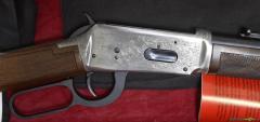 Winchester Mod. 94 Kal. 30-30, „One of 999”, limitierte Serie, C. Giovannelli, mit Bildchen – nie be