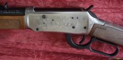 Winchester Mod. 94 Kal. 30-30, „One of 999”, limitierte Serie, C. Giovannelli, mit Bildchen – nie be
