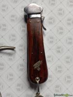 Original Flieger Kappmesser Luftwaffe Paul Weyersberg Solingen aus Wk2