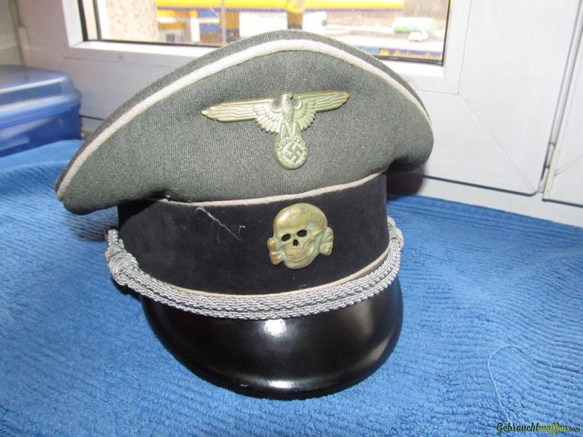 Original Schirmmutze SS Infanterie aus Wk2 Original Schirmmutze SS Infanterie aus Wk2