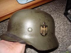 Original Stahlhelm M35 Kriegsmarine aus Wk2