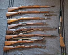 Verschiedene ausländische Langwaffen