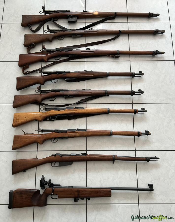 Konvolut historischer Langwaffen – 9 Stück Konvolut historischer Langwaffen – 9 Stück