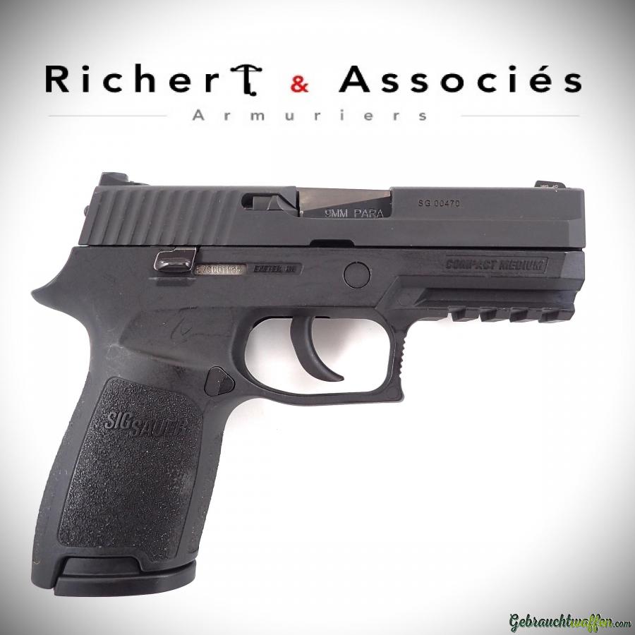SIG-Sauer Model P250 Compact ''Police de St.-Gall'' cal. 9mmP SIG-Sauer Model P250 Compact ''Police de St.-Gall'' cal. 9mmP