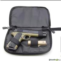 Neue gepolsterte Pistolentasche schwarz Neue gepolsterte Pistolentasche schwarz