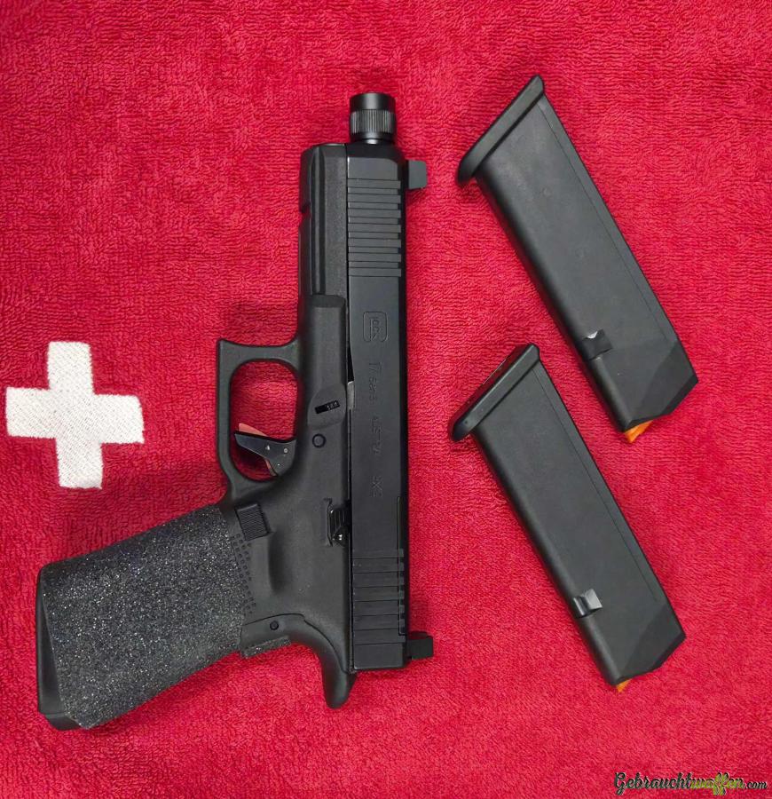 Neuwertige Glock 17 Gen. 5 inkl. Timney Abzug Neuwertige Glock 17 Gen. 5 inkl. Timney Abzug