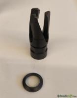 M14x1-LH 7.62x39 Mündungsfeuerdämpfer