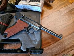 Sehr schöne Parabellum Pistole ink. Zubehör